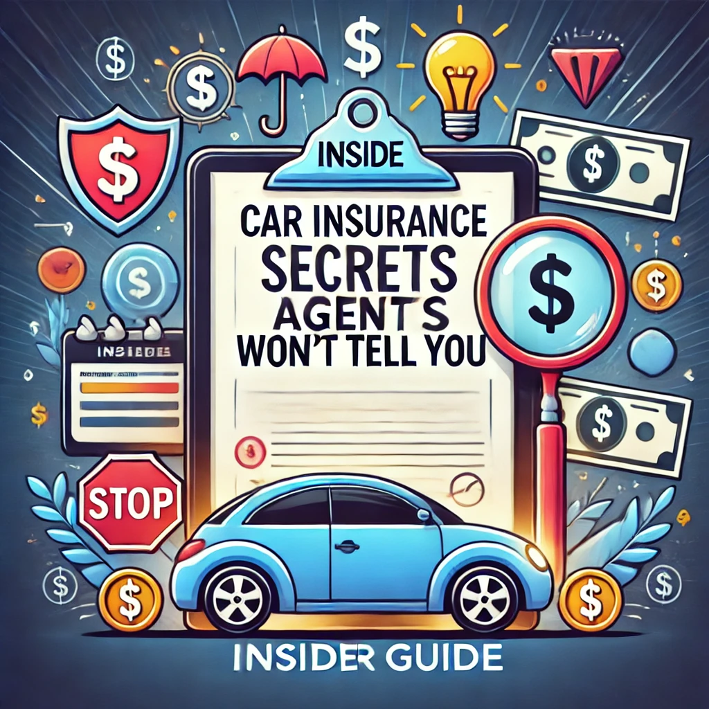 What Your Car Insurance Agent Won’t Tell You – Insider Guide!